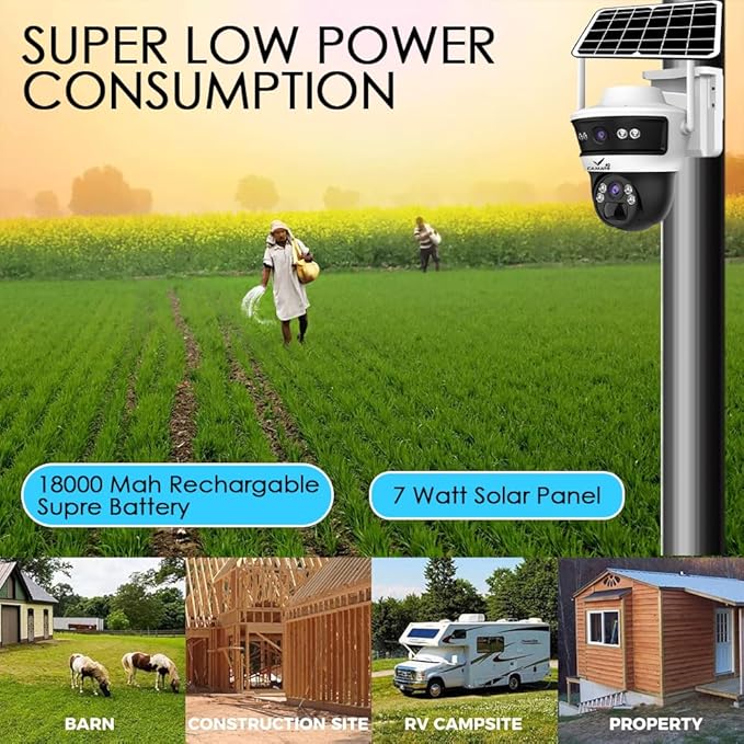 Solar CCTV Camera