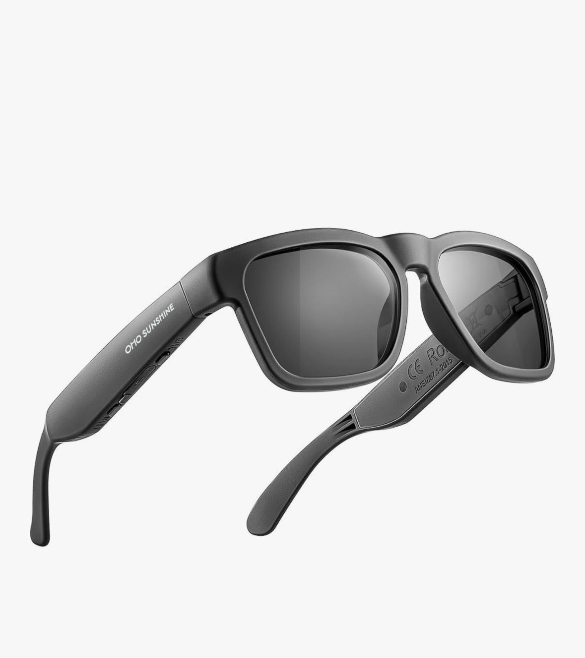 Glasses,Polarized Sunglasses with Bluetooth Speaker,Athletic/Outdoor UV Protection and Voice Control,