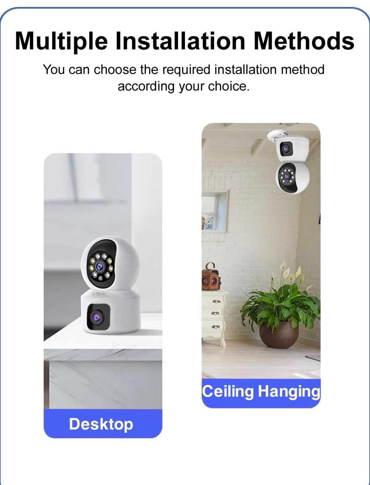 SIM CAMERA 🔥 4MP HD Smart 4G Dual-Lens CCTV Camera – 4G LTE Connectivity | 360° Coverage | Two-Way Audio | Colorful Night Vision | True Plug & Play, Easy Setup | Made in India | IFI-4G1N