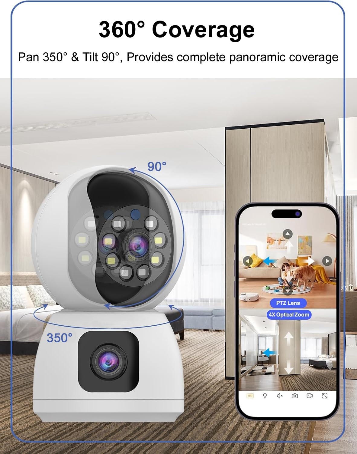4MP Smart 4G Dual Lens CCTV Camera
