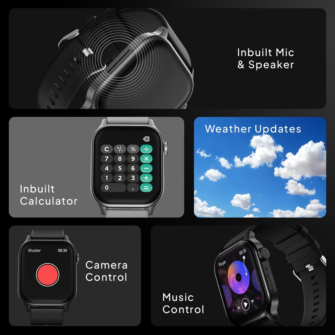 HD Smartwatch with Bluetooth Calling, AI Voice Assistant & 120+ Sports Modes