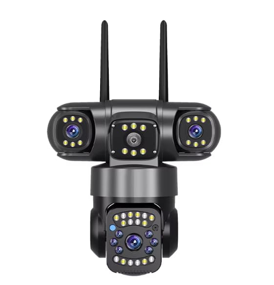 V380 Pro Smart 3-Lens Outdoor Camera