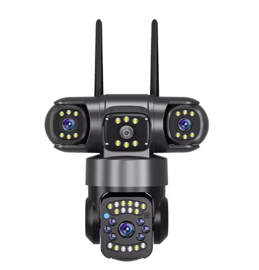 V380 Pro Smart 3-Lens Outdoor Camera