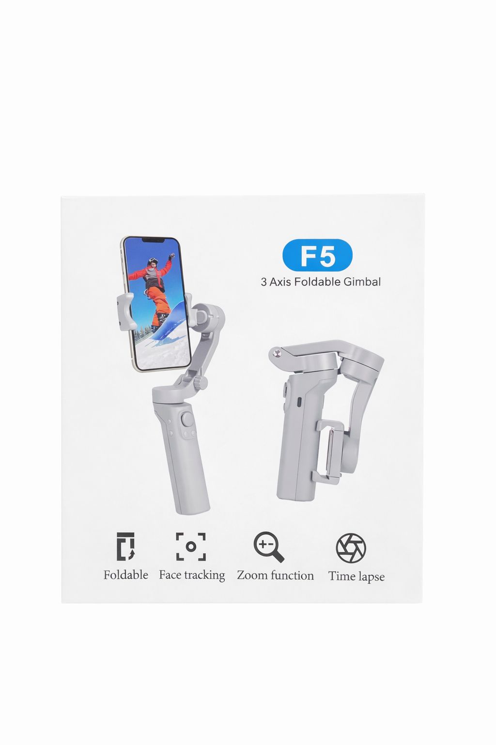 F5 3axis foldable gimble